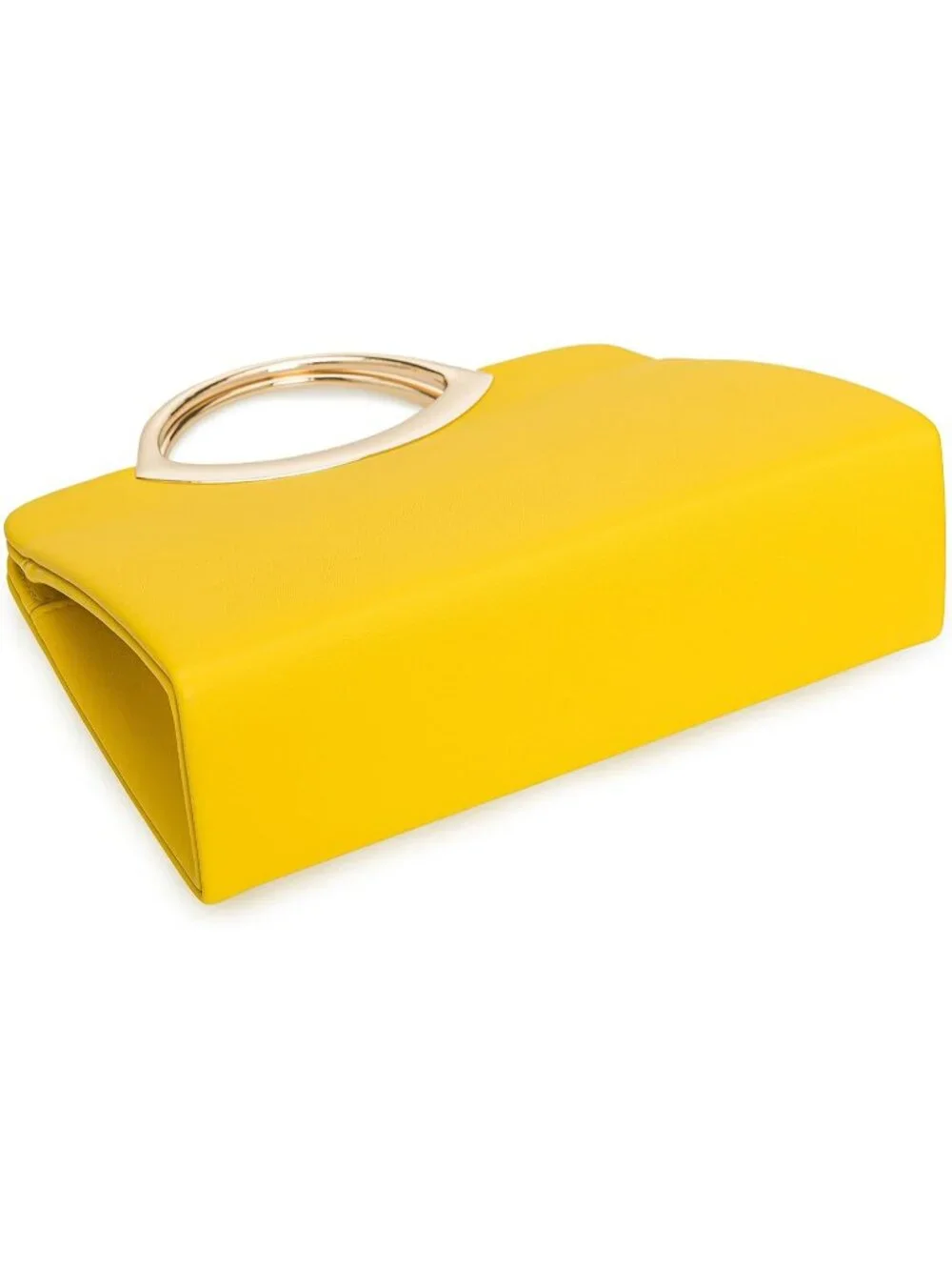 👜Women's Yellow Small Dressy Handbag Evening Bag Circle Handle Elegant Purse